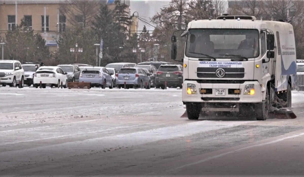 Нийслэл 3996 тонн давс, 2503 тонн бодисын нөөцтэй